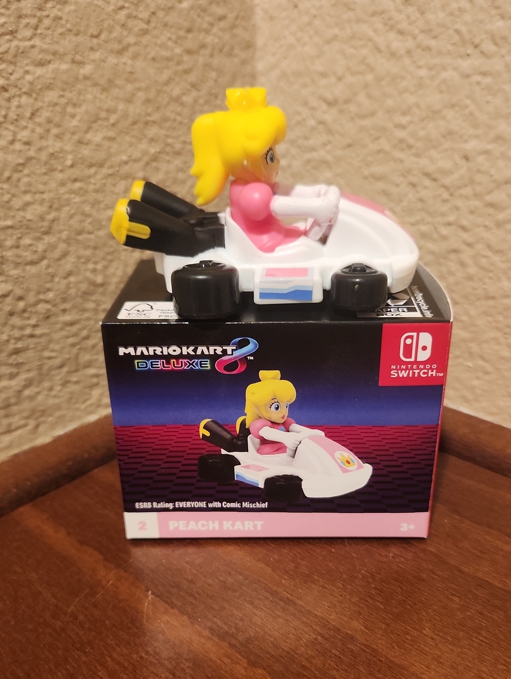 Nintendo Peach Kart McDonald's Toy